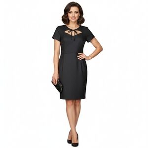 Wild Fable Black Dress With Tie Front